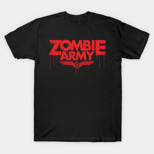 Zombie Army T-Shirt by BYVIKTOR